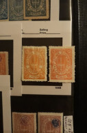 Russian Crete 1899, Rare 2 Stamps, Exactly Stamps You Will Receive, No Gum (SL-1) - Autres & Non Classés