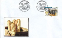 Delcampe - 2024 ANDORRA. - Le Four à Pain Du Village. Lettre Premier Jour 2024 - Alimentation