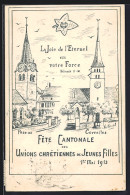 AK Corcelles, Fete Cantonale Peseux & Corcelles  - Peseux