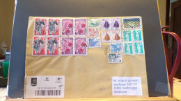 GROOT FORMAAT  LOT145/    LETTRE FRANCE   POUR LA BELG. 2024 - Lettres & Documents