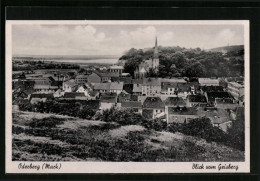 AK Oderberg /Mark, Blick Vom Geisberg Auf Den Ort  - Oderberg