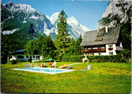 58368 - Oberösterreich - Hinterstoder , Pension Dietlgut , Karte L. Beschädigt - Gelaufen 1977 - Hinterstoder