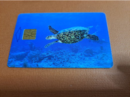 BONAIRE/ CHIPCARD  Naf 15,00 60 Units SEA TURTLE SCHILDPAD/ ANIMAL   **19018** - Antillas (Nerlandesas)