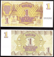 EUROPA !!! LETTONIA 1 VIENS 1992 FDS UNC - Latvia