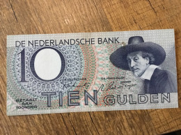 Bankbiljet 10 Gulden Nederland 1943 - [1] …-1815 : Before Kingdom