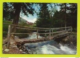 Delcampe - 05 CEILLAC Vers Risoul Guillestre Beau Pont Ou Passerelle Vallée Du Mélézet En 1980 - Guillestre