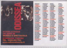 Delcampe - Calendarietto - Odissea - Spresiano Treviso - Anno 2005 - Kleinformat : 2001-...