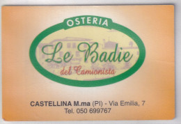 Delcampe - Calendarietto - Osteria - Le Badia - Castellina M.ma - Anno 2005 - Kleinformat : 2001-...