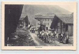 GUTTANNEN (BE) Pferdekutschen - Verlag Photoglob 4013 - Guttannen