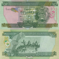 Salomoninseln Pick-Nr: 25, Signatur 10a Bankfrisch 2004 2 Dollars - Autres - Océanie