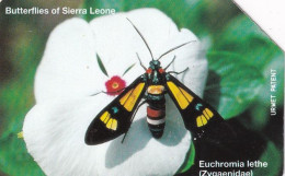 SIERRA LEONE - Butterfly(25 Units), Used - Sierra Leone