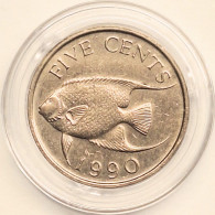 BERMUDA - 5 Cents 1990, KM# 45 (#7171) - Bermuda
