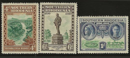 Southern Rhodesia    .        SG     .  58/60      .     *       .    Mint-hinged - Rhodesia Del Sud (...-1964)