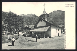 AK Guttannen, An Der Kirche  - Guttannen