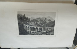 Illustrirtes Familienbuch 1863, Band III Lloyd, Stahlstiche 3 Steel Engravings, SAINT JUSTINA  VIADUCT KLAMM - Autres & Non Classés