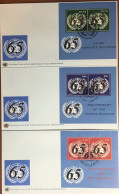 United Nations 2010 65th Anniversary Minisheet First Day Covers FDC - Collections, Lots & Series