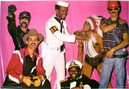 VINTAGE POSTER ORIGINALE DEI VILLAGE PEOPLE 1979 MUSICA DISCOTECA ANNI '70 - Posters