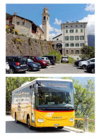 Soglio GR  Postauto  2 Bild  H  Limitierte Auflage! - Soglio