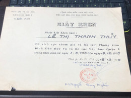 Viet Nam South -All Types Of Military Officer Diplomas Of The Republic Of Vietnam Before 1975, American Colonial Period - Historical Figures
