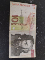 SLOVENIE BILLET 10 TOLARS - Slovenia