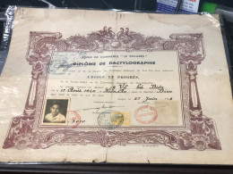 Viet Nam South -All Types Of Military Officer Diplomas Of The Republic Of Vietnam Before 1975, American Colonial Period - Historical Figures