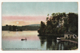 Sunset On The Lake,Electric Park, Near Hudson, N.Y. - Hudson River