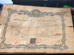 Viet Nam South -All Types Of Military Officer Diplomas Of The Republic Of Vietnam Before 1975, American Colonial Period - Historical Figures