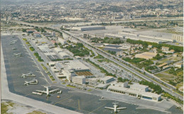 Delcampe - NICE  Vue Aérienne De L'aéroport - Aerodrome