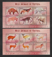 SKV)  2001 ERITREA, Wildlife, 2 Souvenir Sheets - Eritrea