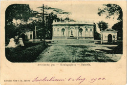 Delcampe - PC CPA BATAVIA Koningsplein Artetische Put INDONESIA (a14783) - Indonesien