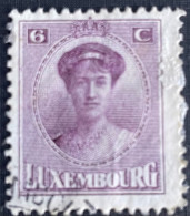 Luxembourg - Luxemburg - C6/10 - 1921 - (°)used - Michel 124 - Groothertogin Charlotte - 1921-27 Charlotte Front Side