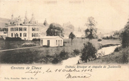 [-5%] BELGIQUE - Environs De Theux - Château Ritweger Et Chapelle De Juslenville - Canal - Nels - Carte Postale Ancienne - Theux