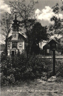 MARIA ELLEND, CHURCH, TOWER WITH CLOCK, SHRINE, POSTCARD, AUSTRIA - Bruck An Der Leitha
