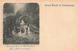 [-5%] LUXEMBOURG - Muellerthal - Cascades - Schiessendempel - Pont - Bois - Animé - Charles Bernhoeft - Carte Postale An - Muellerthal