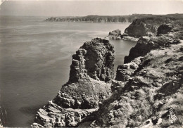 [-5%] FRANCE - 21 Cap Fréhel - La Fauconnière  Dans Le Fond - Fort Lalatte -  - Carte Postale Ancienne - Cap Frehel