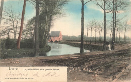 [-5%] BELGIQUE - Lierre - La Petite Nèthe Et La Grande écluse - Route - Arbre - Colorisé - Edit Nels - Carte Postale Anc - Lier