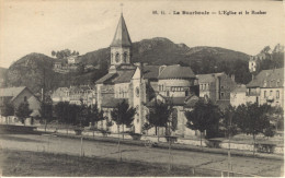 Delcampe - CP LA BOURBOULE - L'église Et Le Rocher - La Bourboule