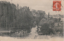 Delcampe - CHATEAUBRIANT  PANORAMA DU CHATEAU FORT - Châteaubriant