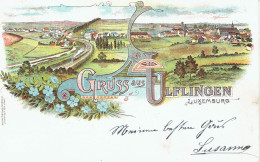 Luxembourg  Gruss Aus Gruss Aus  1902 Litho - Troisvièrges