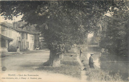 Delcampe - CPA 52 Haute Marne WASSY - Quai Des Promenades Pêcheurs Pêche - Wassy