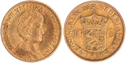 10 Gulden 1912. 6,73 G. 900/1000. Vorzüglich. Krause/Mishler 149. - Other & Unclassified