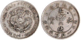 20 Cents O.J.(1898) Provinz Kirin. Sehr Schön. Lin Gwo Ming 512. - China
