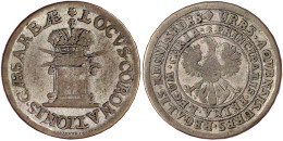 Ratszeichen Zu 32 Mark 1755. (Chronogramm In Der Randschrift). Fast Sehr Schön. Menadier 13a. - Other & Unclassified