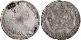 Konventionstaler 1764 A Mit Titel Franz I. 27,88 G. Sehr Schön, Kl. Zainende, Kl. Kratzer Und Etwas Belag. Forster 640.  - Other & Unclassified