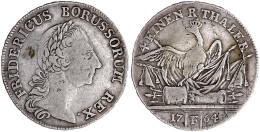 1/4 Reichstaler 1764 F Magdeburg Fast Sehr Schön, Selten. Olding 126. - Other & Unclassified