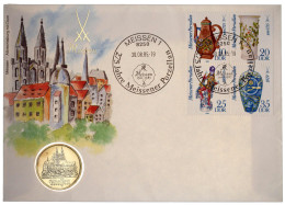 5 Mark 1983 A, Meißen. Eingelegt In Numisbrief V. 30.08.1985. Prägefrisch. Jaeger 1543. - Other & Unclassified