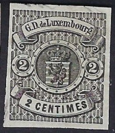 Luxembourg - Luxemburg - Timbres - Armoiries > 1859 °  2c. > Michel 4 >   Val. Cat. 700,- - 1852 Guillaume III