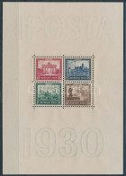 ** Deutsches Reich 1930 IPOSTA Blokk Mi 1 Luxus Minőség. Sign: Schlegel (Mi EUR 1.600.-) - Other & Unclassified