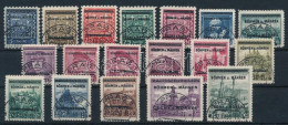 O Német Megszállás - Böhmen Und Mähren 1939 Mi 1-18 (Mi EUR 369.-) (Mi 19 Hiányzik / Missing) - Other & Unclassified