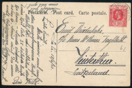 Sierra Leone 1913 Képeslap Svájcba Küldve - Other & Unclassified